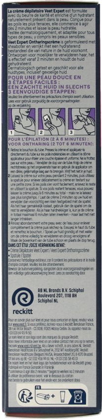 Veet Haarentfärbung für Gesicht und Körper – 2 x 75 ml