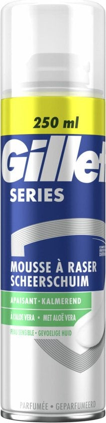 Gillette Series Sensitive Rasierschaum – 250 ml