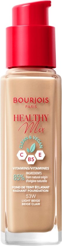 Bourjois Healthy Mix Clean Vegan Foundation 053 Light Beige