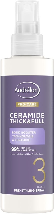 Andrelon Pro Care Ceramide Thick & Full leave-in spray 200ml