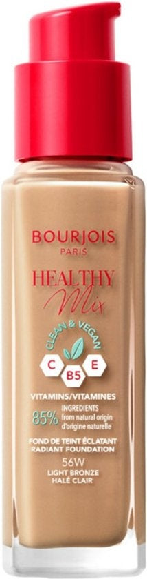 Bourjois Paris Healthy Mix Clean Vegan Foundation 056 Light Bronze