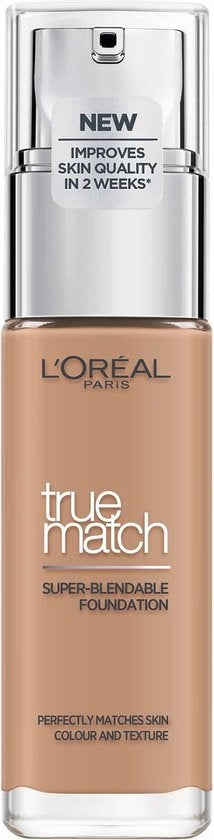 L'Oréal Paris True Match Foundation - 5.W Golden Sand - Natuurlijk Dekkend - 30 ml