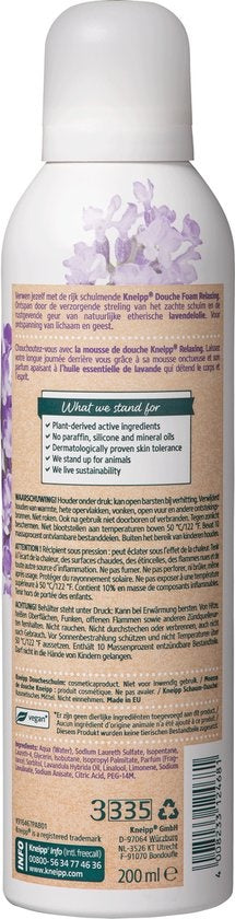 Kneipp Relaxing - Shower Foam 200 ml