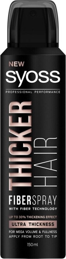 Syoss Fiber Spray Thicker Hair - 150 ml