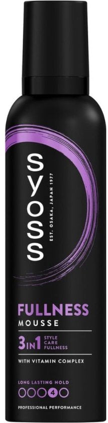 Syoss Fullness Haarmousse - 250 ml