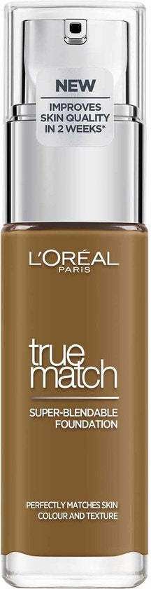 L'Oréal Paris True Match Foundation - 9.5W Mahogany - Natuurlijk Dekkend - 30 ml