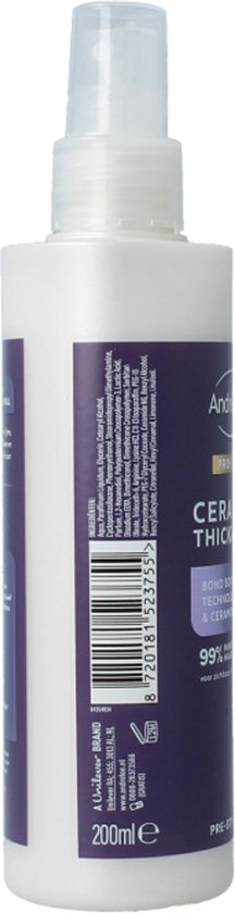 Andrelon Pro Care Ceramide Thick & Full leave-in spray 200ml