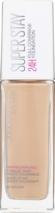 Maybelline SuperStay Full Coverage Foundation - 032 Golden ‚Matte Finish - Olievrij ‚Äì 30 ml