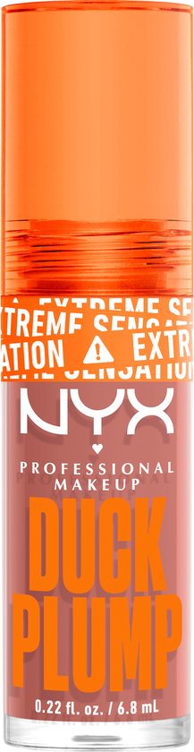 Nyx Professional Makeup Duck Plump - Bangin' Bare - Plumping lipgloss - Nude - 6,8ml
