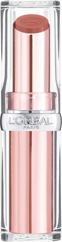 L'Oréal Paris Glow Paradise Balm-In-Lipstick - Verzorgende Lippenstift met Glanzende Finish met Granaatappelextract en Squalaan - 191 Nude Heaven - Nude