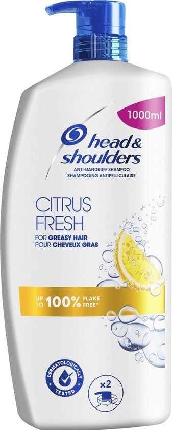 Head &amp; Shoulders Citrus Fresh Anti-Dandruff Shampoo - 1 litre