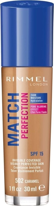 Rimmel London – Match Perfection Foundation – 502 Karamell