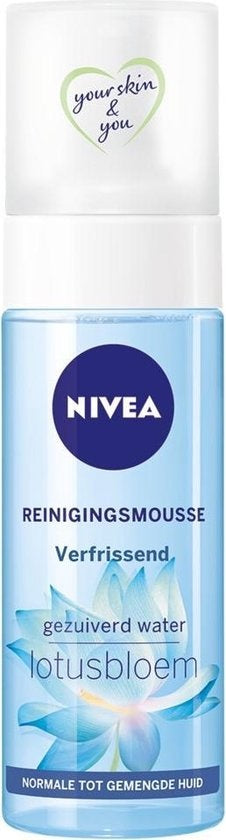 NIVEA Essentials Verfrissende Reinigingsmousse - Gezichtsreiniger - 150 ml