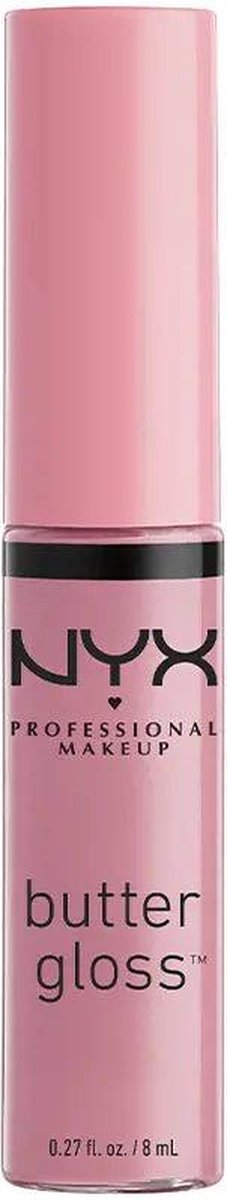 Nyx Professional Makeup Butter Lip Gloss - Éclair - Glanzende Lipgloss - Licht Roze