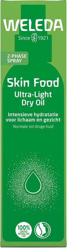 Weleda Skin Food - Ultraleichtes Trockenöl - Lavendel &amp; Orange - 100 ml - Verpackung beschädigt