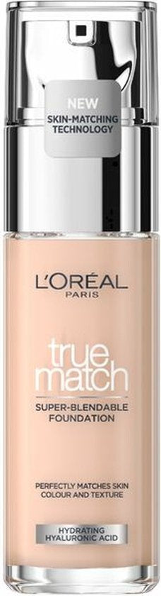 L'Oréal Paris True Match Foundation - Natuurlijk dekkende foundation met Hyaluronzuur en SPF 16 - 0.5R/C - 30 ml