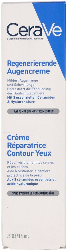 CeraVe - Eye Repair Cream - Augencreme - gegen Tränensäcke und Augenringe - 14 ml