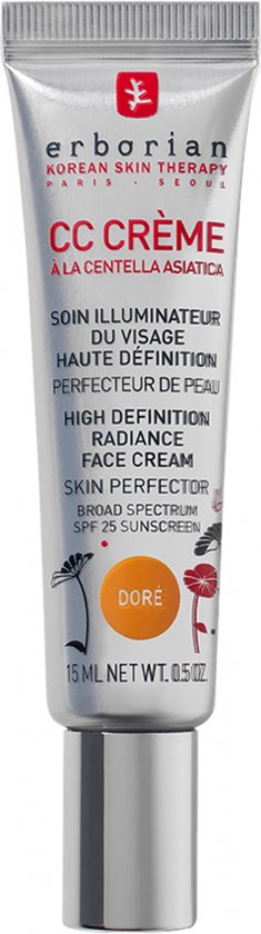 Erborian High Definition Radiance Face Cream CC Cream - Doré - 15ml