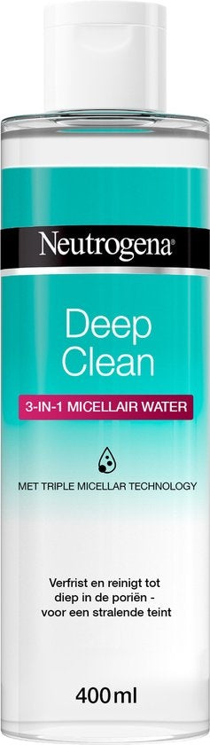 Neutrogena Deep Clean 3-in-1 Mizellenwasser – 400 ml