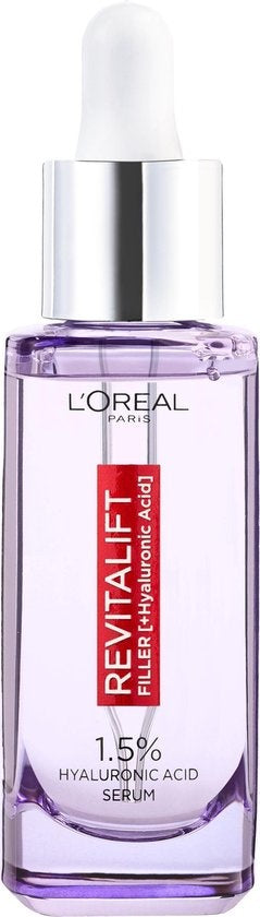 L'Oréal Paris Revitalift Filler Hyaluronzuur Serum - Anti Rimpel - 30 ml - Verpakking beschadigd