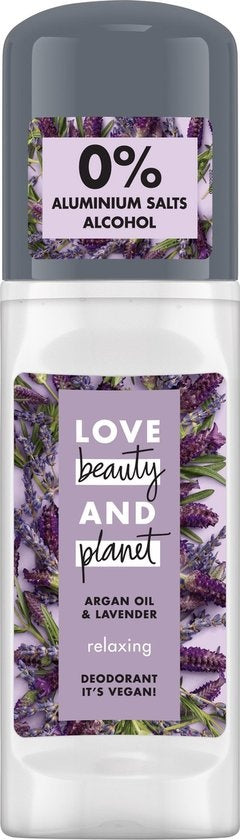 Love Beauty And Planet Purple BambooBox Argan Oil & Lavendel Geschenkset - Verpakking beschadigd