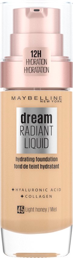Maybelline Dream Radiant Liquid - 045 Heller Honig - Grundierung