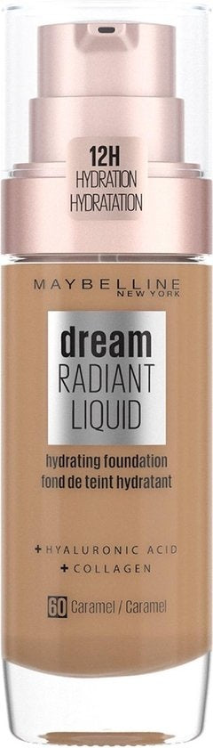 Maybelline Dream Radiant Liquid Foundation - 60 Caramel