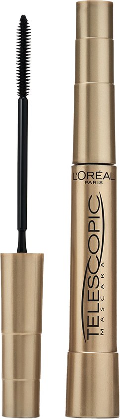 L'Oréal Paris Telescopic Mascara - Lengthening mascara for visibly longer lashes - Volume without clumps - Black - 8ml