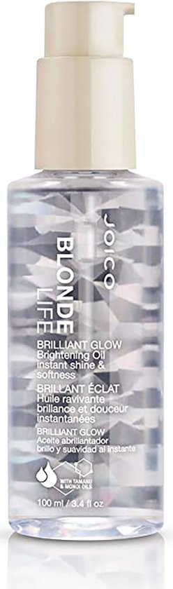 Joico - Blonde Life Brilliant Glow Oil - 100ml - Verpakking beschadigd/pompje kapot