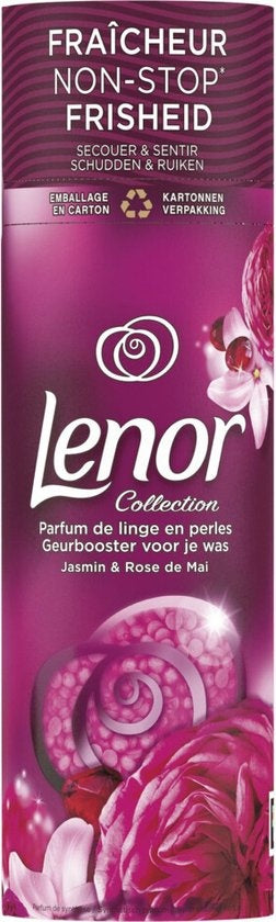 Lenor In-Wash Fragrance Booster Jasmine &amp; Rose de Mai 19 washes 235 gr