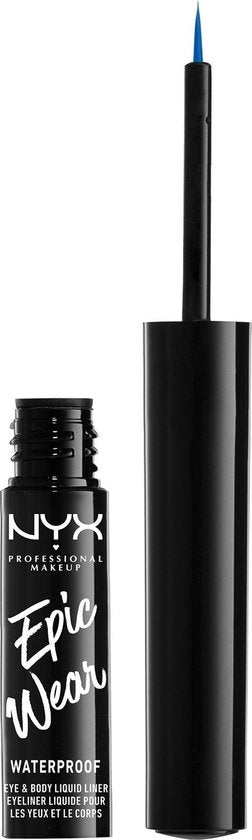 NYX Professional Makeup Epic Wear Liquid Eyeliner - Sapphire Blauw - 3,5 ml