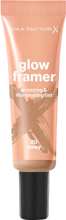 Max Factor Glow Framer bronzer en highlighter - 20 - Honey, 30 ml