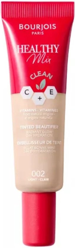 Bourjois Healthy Mix Clean Tinted Beautifier Foundation 002 Light