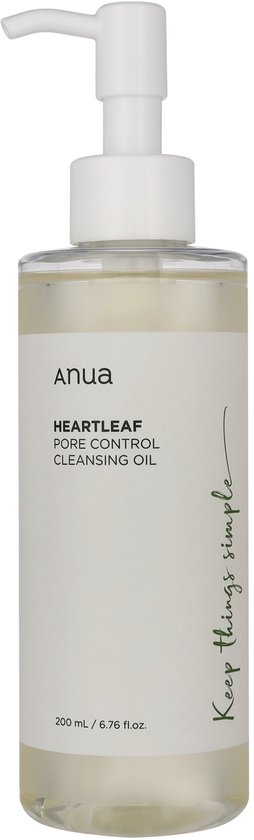 ANUA Heartleaf Pore Control Cleansing Oil, 200 ml , Beschadigde verpakking