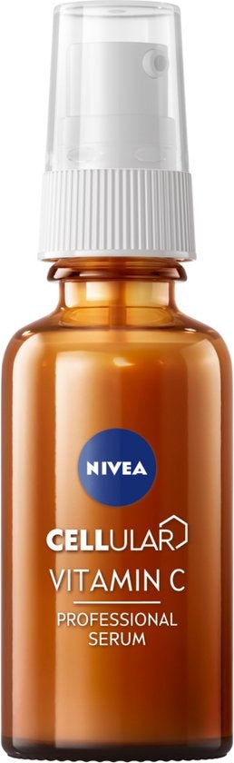 NIVEA Cellular Professional Serum Gezicht - Gezichtsserum met Vitamine C - 30ml - Verpakking beschadigd