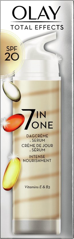 Olay Total Effects Hydraterende Dagcrème En Serum Duo - SPF 20 - 40ml