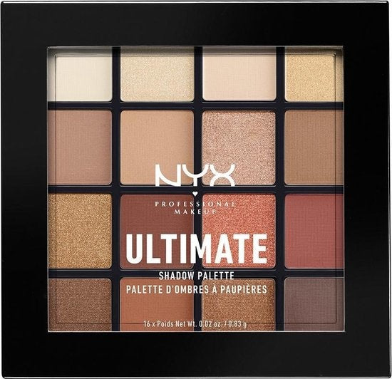 NYX Professional Makeup Ultimate Shadow Palette Oogschaduwpalette - Warm Neutrals USP03