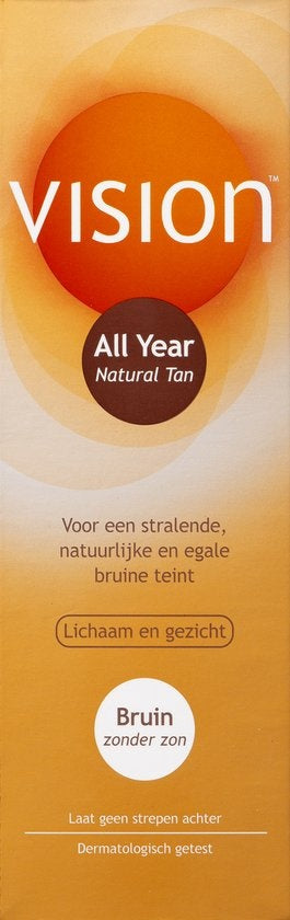 Vision All Year Natural Tan - Self-tanner 135 ml - Packaging damaged