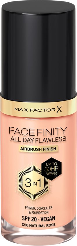 Max Factor Facefinity All Day Flawless Foundation – C50 Natural Rose