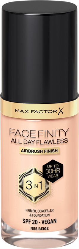 Max Factor Facefinity All Day Flawless Foundation – N55 Beige