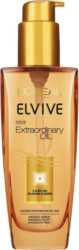 L'Oréal Paris Elvive Extraordinary Oil - 100 ml - Olie - Alle Haartypes - pompje ontbreekt