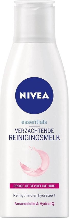 NIVEA Essentials Verzachtende - 200 ml - Reinigingsmelk - Verpakking beschadigd