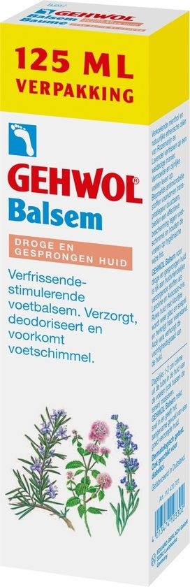 Gehwol Fußbalsam für trockene und rissige Haut – 125 ml – Verpackung beschädigt