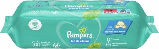 Pampers Fresh Clean Wipes - 1200 pieces