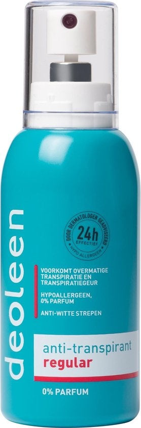 Deoleen Deo-pomp anti-transpirant regular 75ml