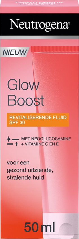 Neutrogena Glow Boost Revitalizing Fluid SPF30 – 50 ml – Verpackung beschädigt