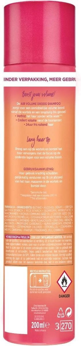 L'Oréal Dream Lengths Trockenshampoo 200 ml – Kappe fehlt