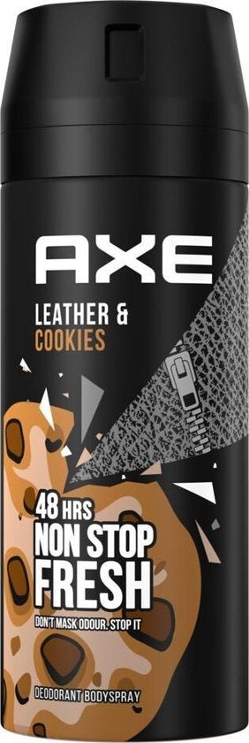 Axe Deodorant Body Spray Leather &amp; Cookies 150ml