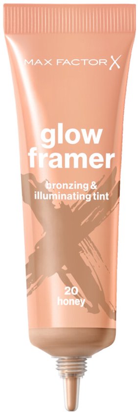 Max Factor Glow Framer bronzer en highlighter - 20 - Honey, 30 ml