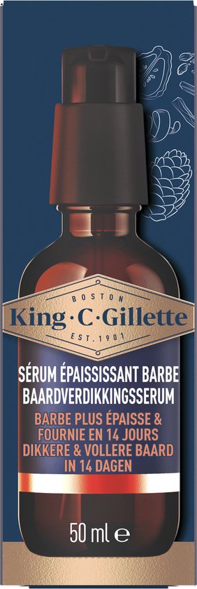 King C. Gillette Bartverdickungsserum – 50 ml